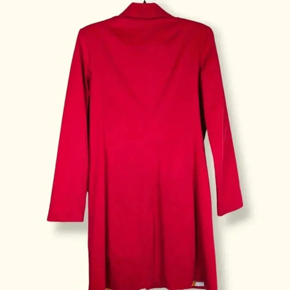 🍁Vintage DStudio Red Lined Trenchcoat - Picture 7 of 9